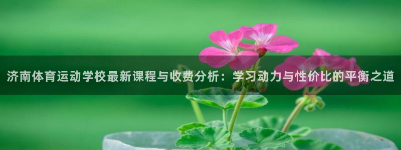 betway西汉姆联官网：济南体育运动学校最新课程与收费分析：学习动力与性价比的平衡之道