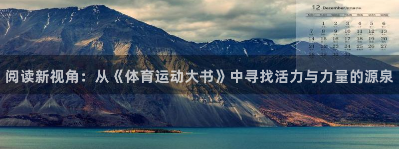 BetWay中文网页：阅读新视角：从《体育运动大书》中寻找活力与力量的源泉